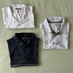 Men’s Golf Shirt Bundle - Travis Mathew, Oakley, Peter Millar
